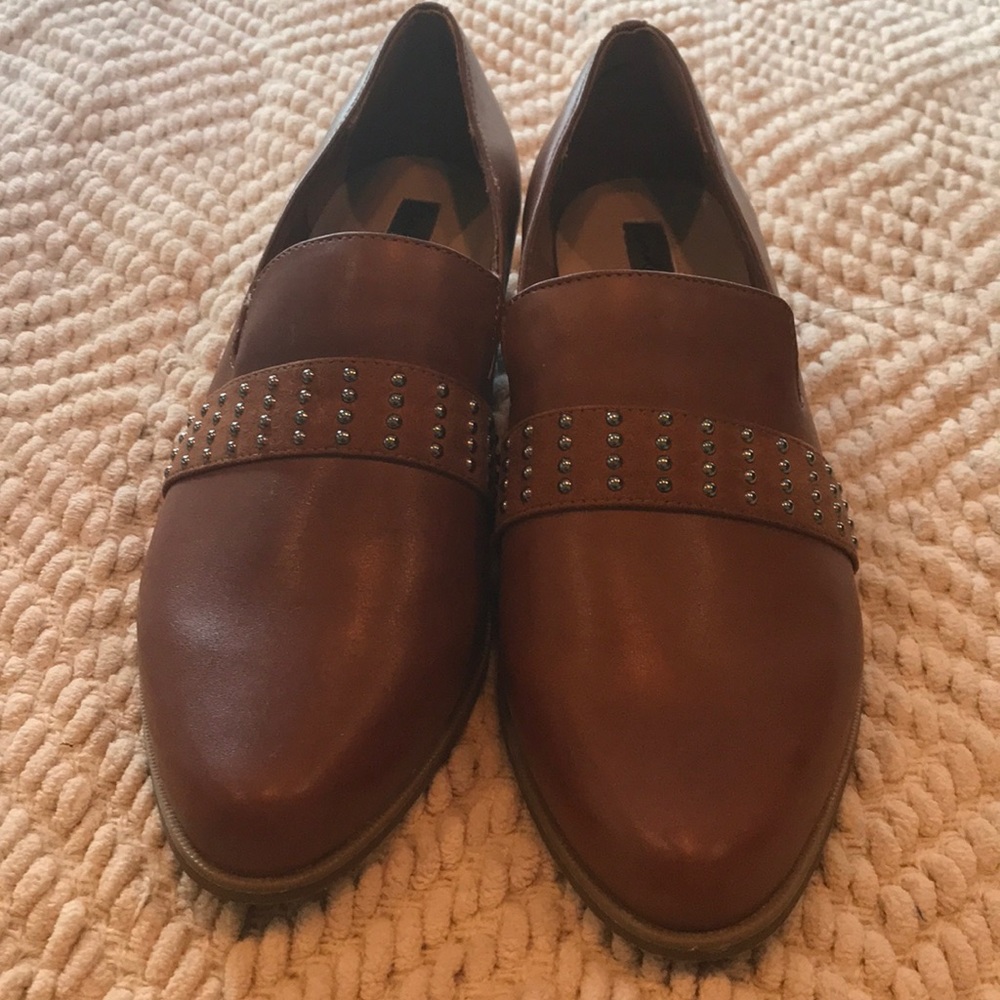 Amelia Grace 9M Tammy Loafers Brown Studded